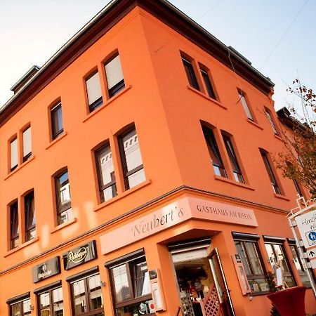 Neubert'S Gasthaus Am Rhein 라한슈타인 외부 사진