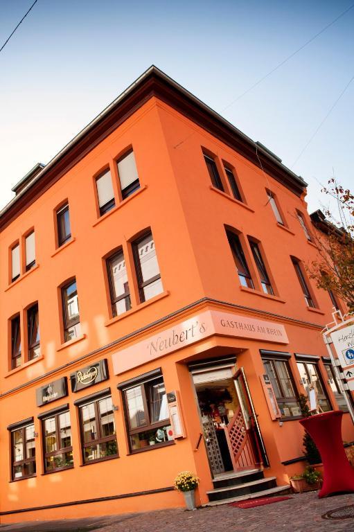 Neubert'S Gasthaus Am Rhein 라한슈타인 외부 사진